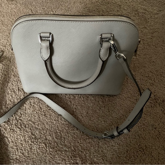 Michael Kors Medium Size Stripe Color Block Crossbody Purse Satchel Bag - Picture 5 of 9